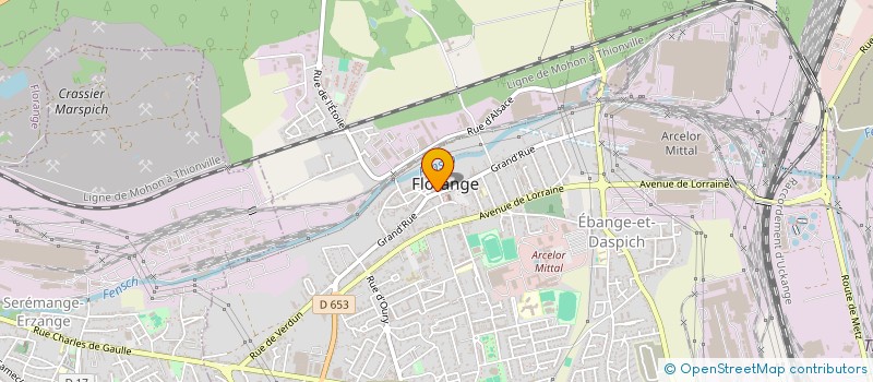 localisation de l'entreprise MAITRE D'OEUVRE BATI-REVE  FLORANGE