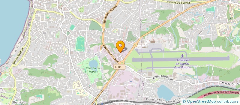 localisation de l'entreprise MAITRE DELICE à BIARRITZ