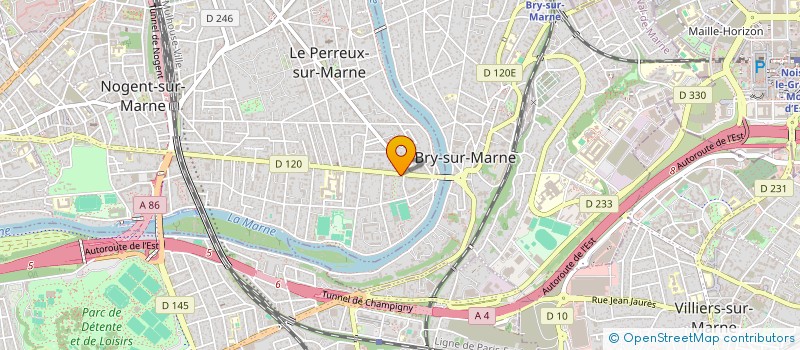 localisation de l'entreprise MAITRE GOUDIVINS  LE PERREUX-SUR-MARNE