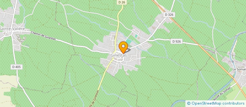 localisation de l'entreprise MAITRE JEAN-LOUIS FALANDRY ET MAITRE PASCALE BEAUDAUX-SEGUY NOTAIRES ASSOCIES  GINESTAS