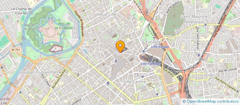 localisation de l'entreprise MAITRE MESURE FRANCE à LILLE