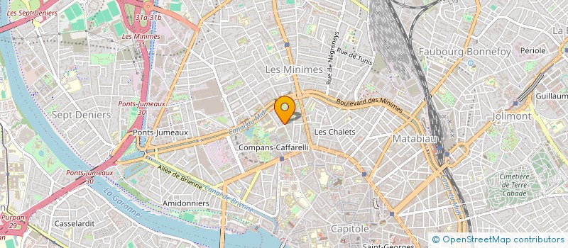 localisation de l'entreprise MAITRE NAGEUR SAUVETEUR DU MONDE  TOULOUSE