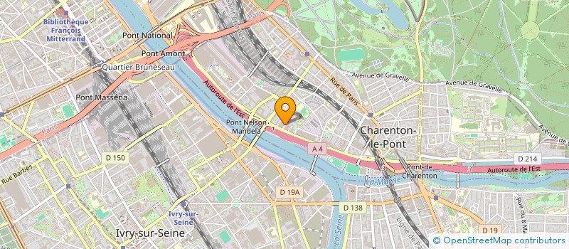 localisation de l'entreprise MAITRE RENAUD MICHEL à CHARENTON-LE-PONT