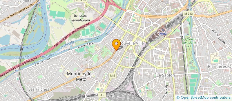 localisation de l'entreprise MAITRE RENAULT  METZ