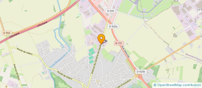 localisation de l'entreprise MAITRES DE L'AUTOMOBILE à DEOLS