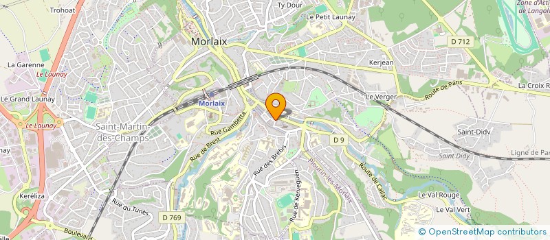 localisation de l'entreprise MAITRES FAGON ET LE TALLEC à MORLAIX