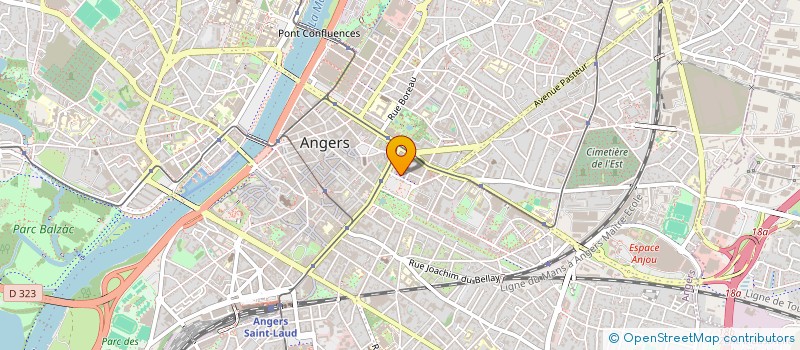 localisation de l'entreprise MAITRES LE DALL ET MONIER  ANGERS