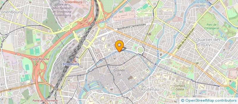 localisation de l'entreprise MAITRES P NITSCH ET P BALMITGERE à STRASBOURG