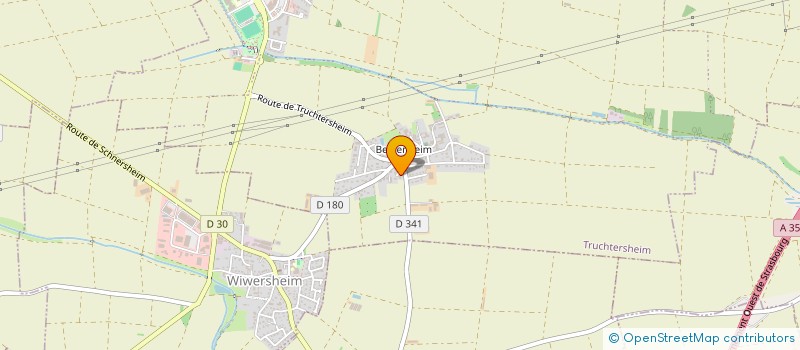 localisation de l'entreprise MAITRETONS  TRUCHTERSHEIM