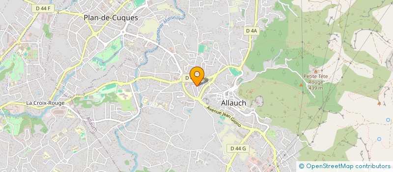 localisation de l'entreprise MAITRI  ALLAUCH