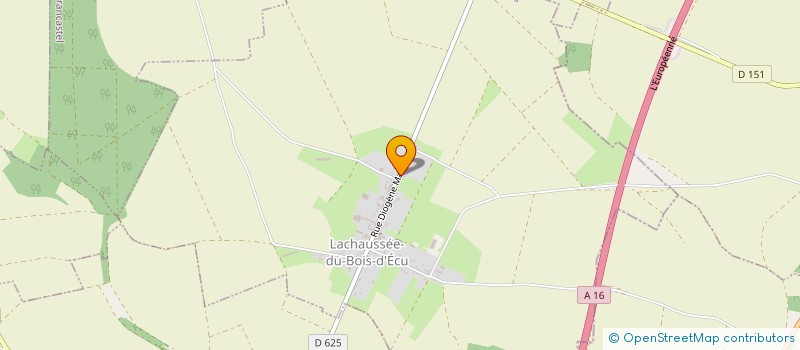 localisation de l'entreprise MAITRIMMO  LACHAUSSEE-DU-BOIS-D'ECU