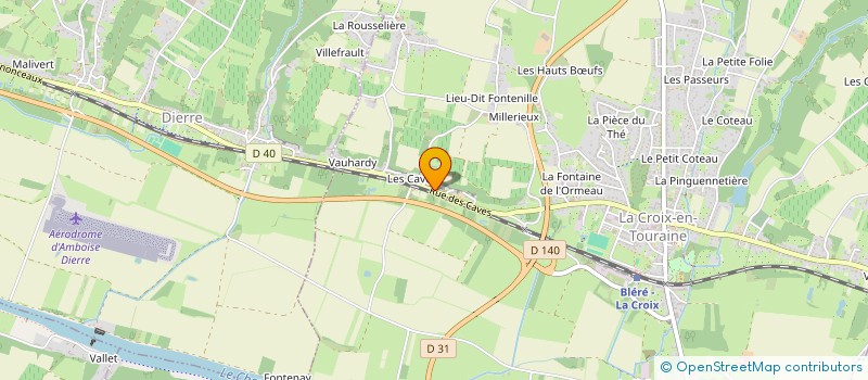 localisation de l'entreprise MAITRISE 37 à CIVRAY-DE-TOURAINE