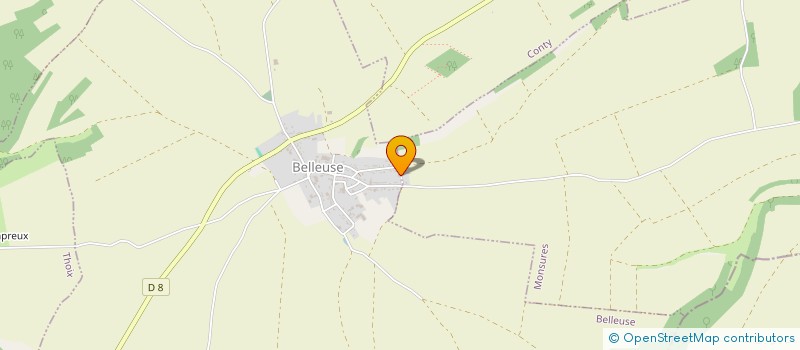 localisation de l'entreprise MAITRISE  BELLEUSE