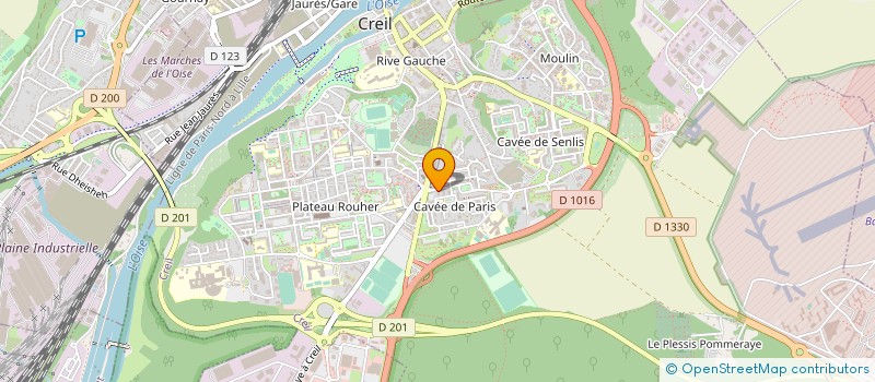 localisation de l'entreprise MAITRISE & AGENCEMENT à CREIL