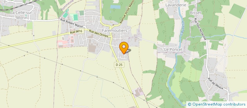 localisation de l'entreprise MAITRISE APPLIQ ARTS TECHNIQUES HABITAT  FAREMOUTIERS