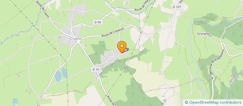 localisation de l'entreprise MAITRISE CREATION BOIS  CIVENS