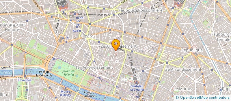 localisation de l'entreprise MAITRISE D'OEUVRE ASSISTANCE CONSEIL CREATION  PARIS