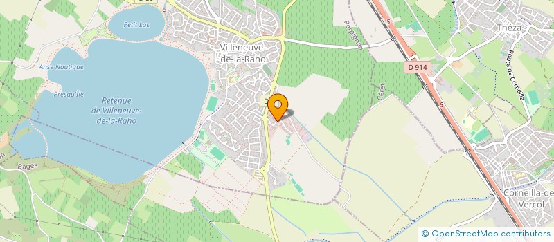localisation de l'entreprise MAITRISE D'OEUVRE RIBEIRO à VILLENEUVE-DE-LA-RAHO