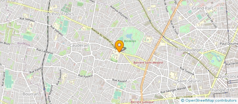 localisation de l'entreprise MAITRISE DE BORDEAUX à BORDEAUX
