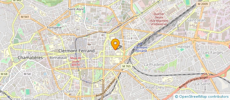 localisation de l'entreprise MAITRISE DE LA CATHEDRALE  CLERMONT-FERRAND