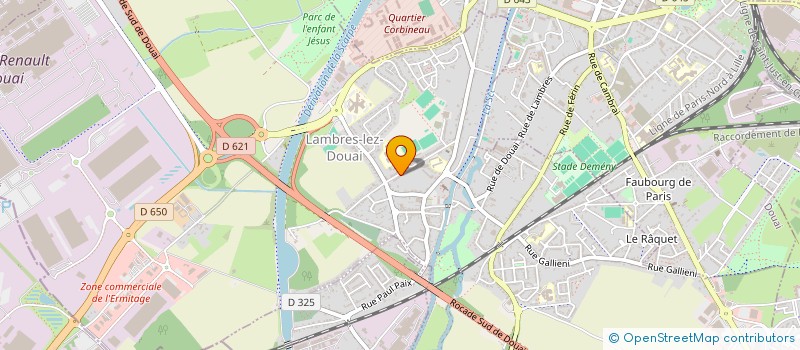 localisation de l'entreprise MAITRISE DES PETITS CHANTEURS DE LAMBRES-LEZ-DOUAI - CHOEUR DE GARCONS DU DOUAISIS  LAMBRES-LEZ-DOUAI