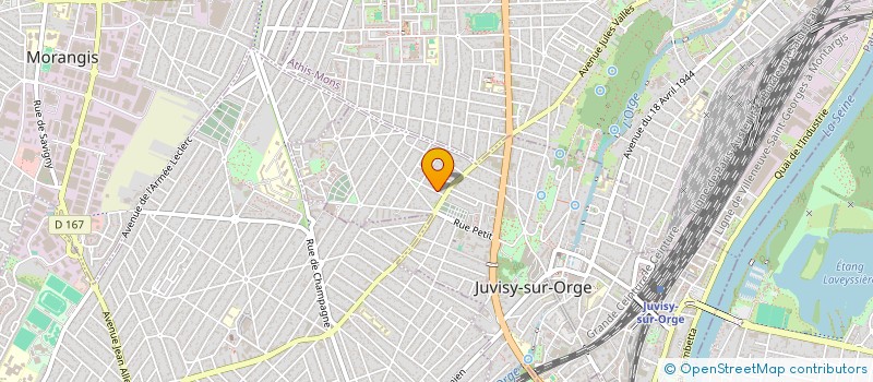 localisation de l'entreprise MAITRISE DES SYSTEMES ENERGETIQUES à JUVISY-SUR-ORGE