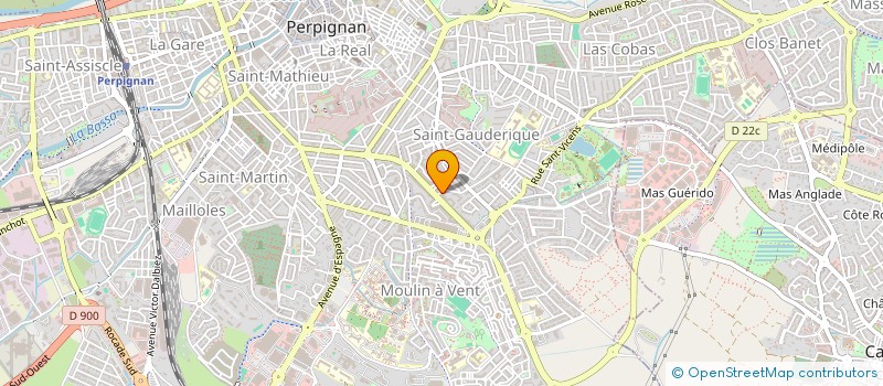 localisation de l'entreprise MAITRISE DU MOULIN A VENT à PERPIGNAN