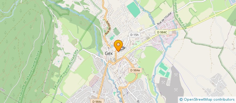 localisation de l'entreprise MAITRISE DU PAYS DE GEX à GEX