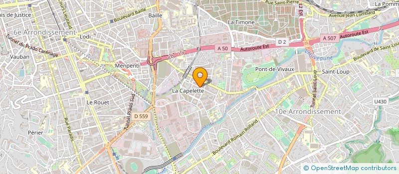 localisation de l'entreprise MAITRISE ET CONCEPTION SECOND OEUVRE à MARSEILLE