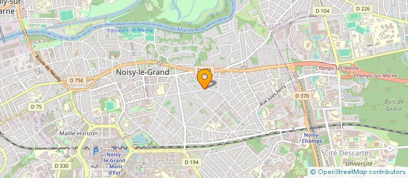 localisation de l'entreprise MAITRISE ET PILOTAGE à NOISY-LE-GRAND