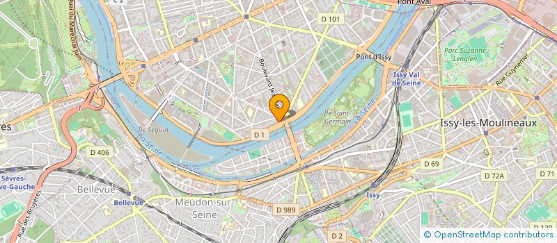 localisation de l'entreprise MAITRISE ET TECHNIQUES DE L'HABITAT à BOULOGNE-BILLANCOURT