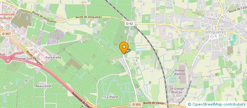 localisation de l'entreprise MAITRISE GARDIENNAGE SECURITE  COURTHEZON