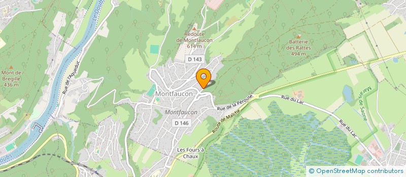 localisation de l'entreprise MAITRISE IMMO  MONTFAUCON