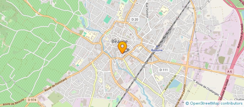 localisation de l'entreprise MAITRISE NOTRE-DAME DE BEAUNE  BEAUNE