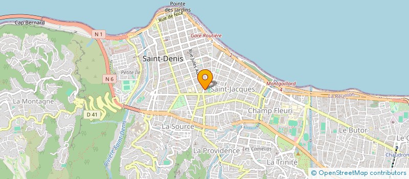 localisation de l'entreprise MAITRISE OUVRAGE DELEGUE OPERAT COMMERCI à SAINT-DENIS