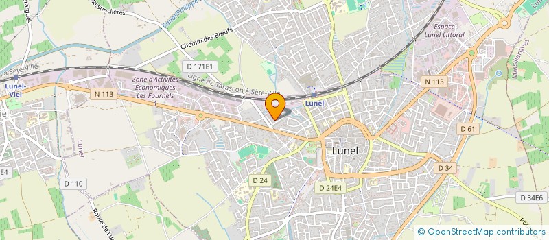 localisation de l'entreprise MAITRISE PLUS à LUNEL