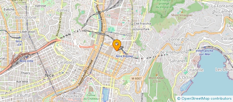 localisation de l'entreprise MAITRISE TECHNIQUES EN BATIMENT à NICE