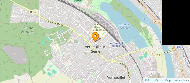 localisation de l'entreprise MAITRISE TRAVAUX INGENIERIE  VERNEUIL-SUR-SEINE