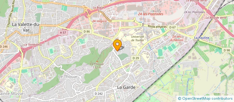 localisation de l'entreprise MAITRISE & VOUS à LA GARDE