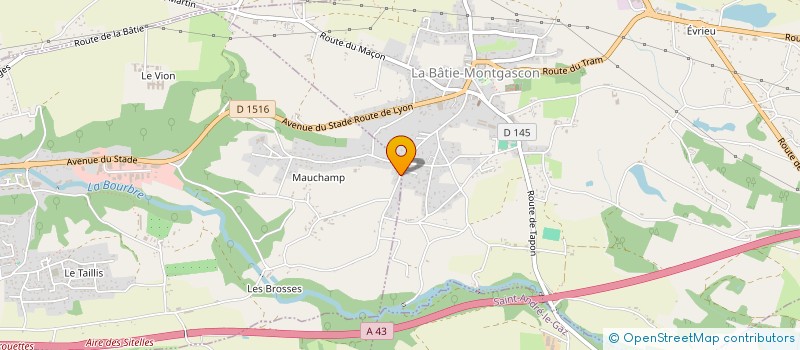 localisation de l'entreprise MAITRISEA à SAINT-CLAIR-DE-LA-TOUR
