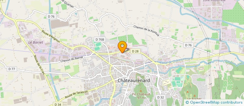 localisation de l'entreprise MAITRISENERGIES à CHATEAURENARD