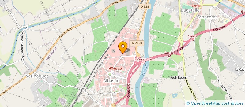 localisation de l'entreprise MAITRIZ' HABITAT à MONTAUBAN