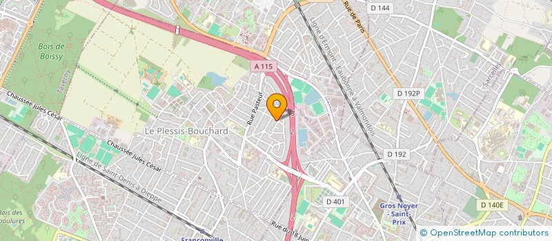 localisation de l'entreprise MAIVAN EQUITY  LE PLESSIS-BOUCHARD