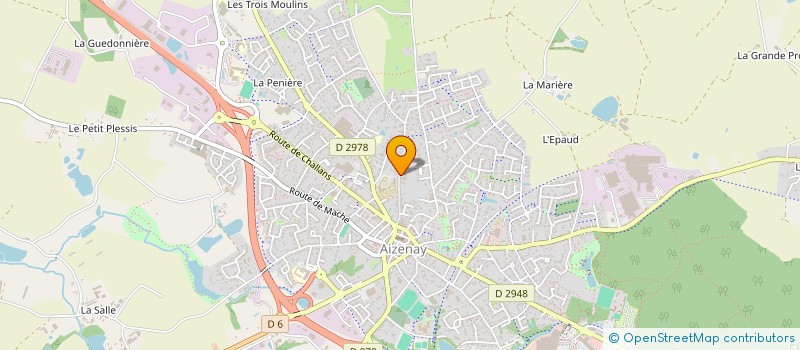 localisation de l'entreprise MAIVEA à AIZENAY