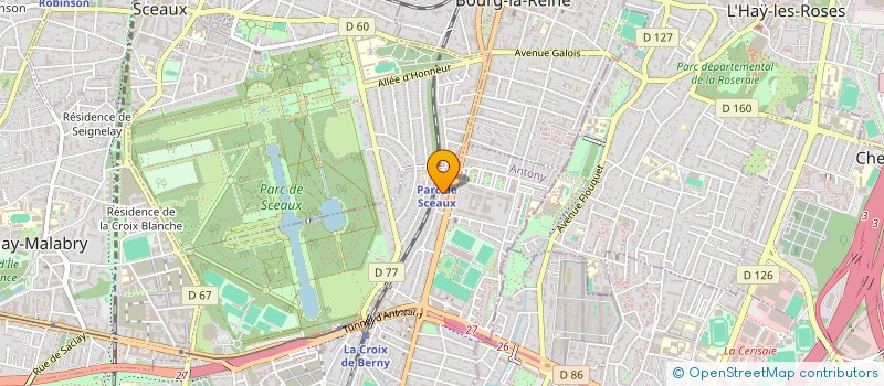 localisation de l'entreprise MAIVICA à ANTONY