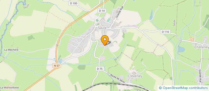 localisation de l'entreprise MAIVRIL  SAULX