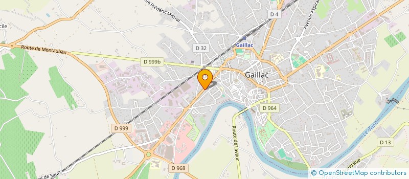 localisation de l'entreprise MAIWILOU 81 à GAILLAC