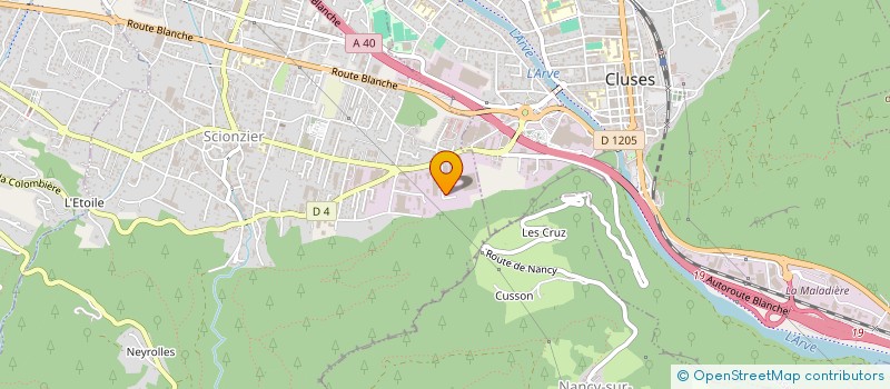 localisation de l'entreprise MAIX à SCIONZIER