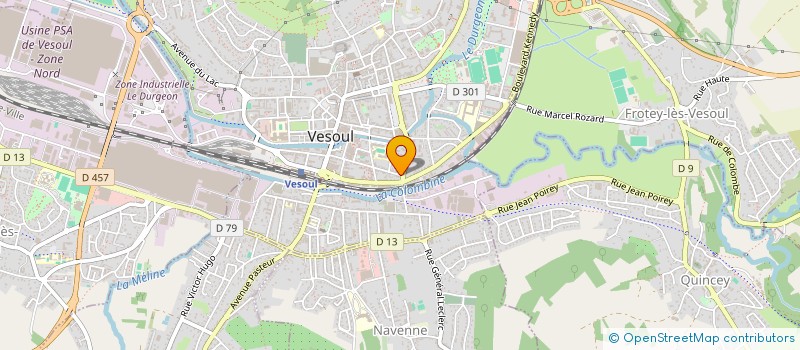 localisation de l'entreprise MAIX DES NOYERS à VESOUL