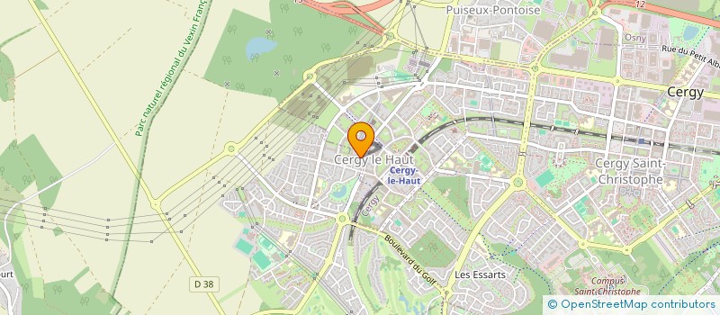 localisation de l'entreprise MAIYAD SERVICE  CERGY